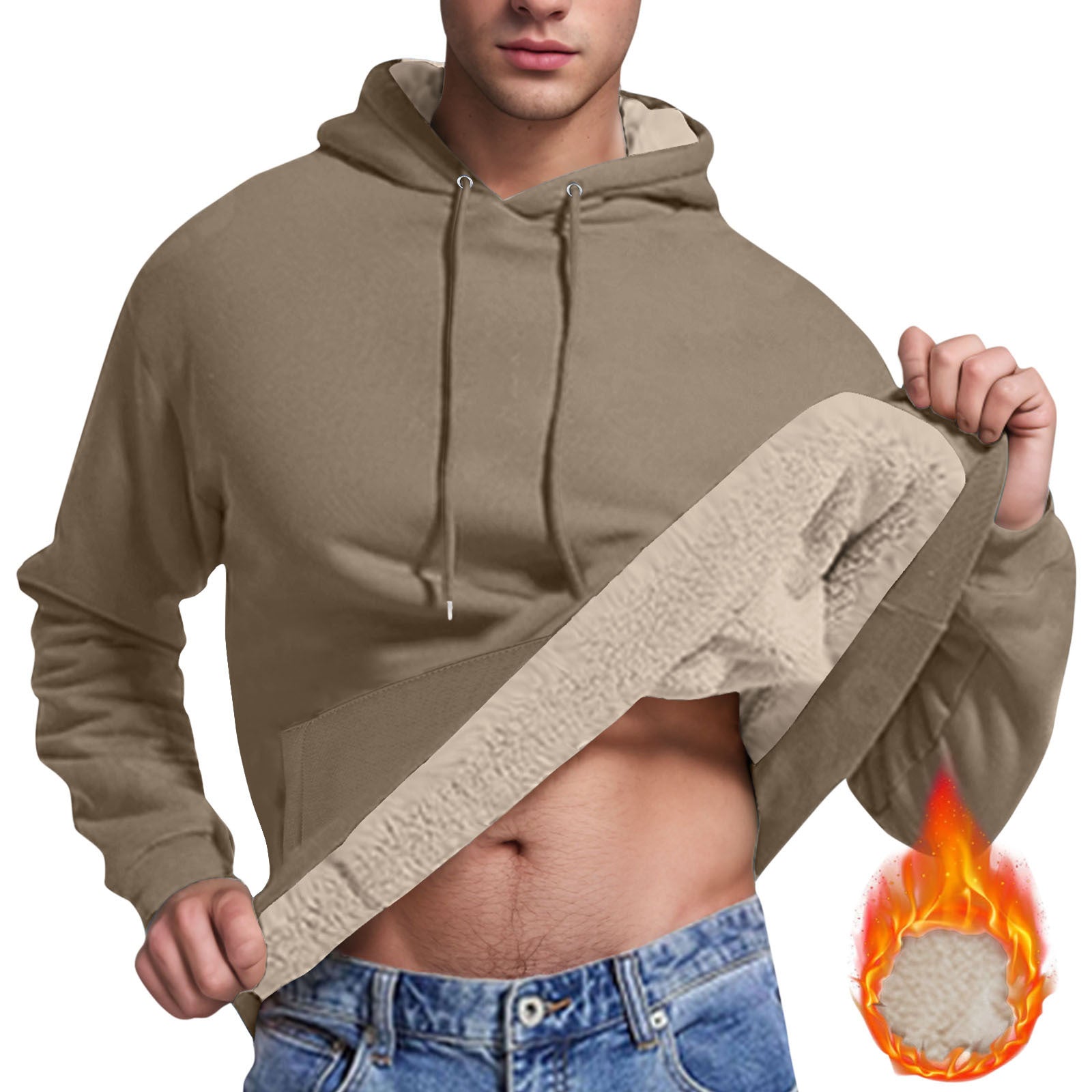 Cold Protection Cashmere Hoodie