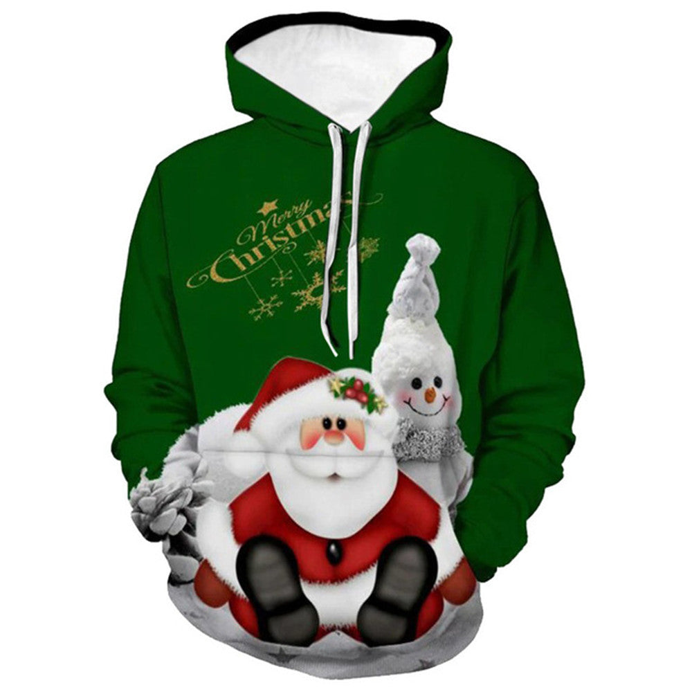 Christmas Mix 3D Printed Pullover Hoodie