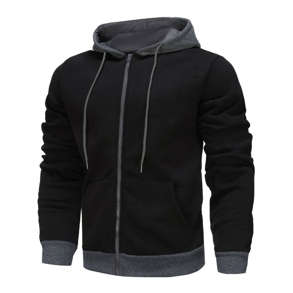 Sporty Outerwear Hoodie