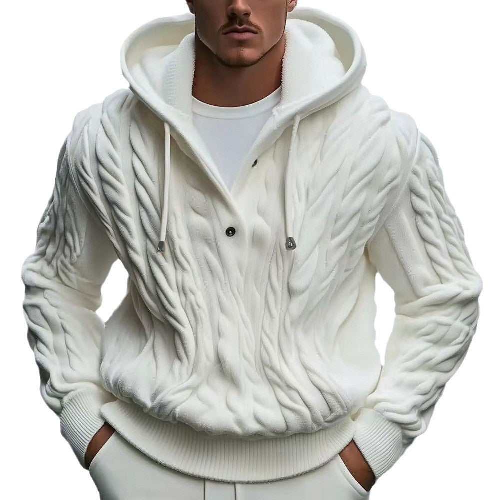 Pattern Pullover Hoodie