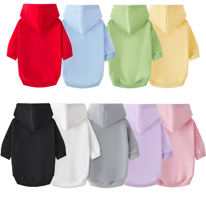 Solid Cotton Hoodie