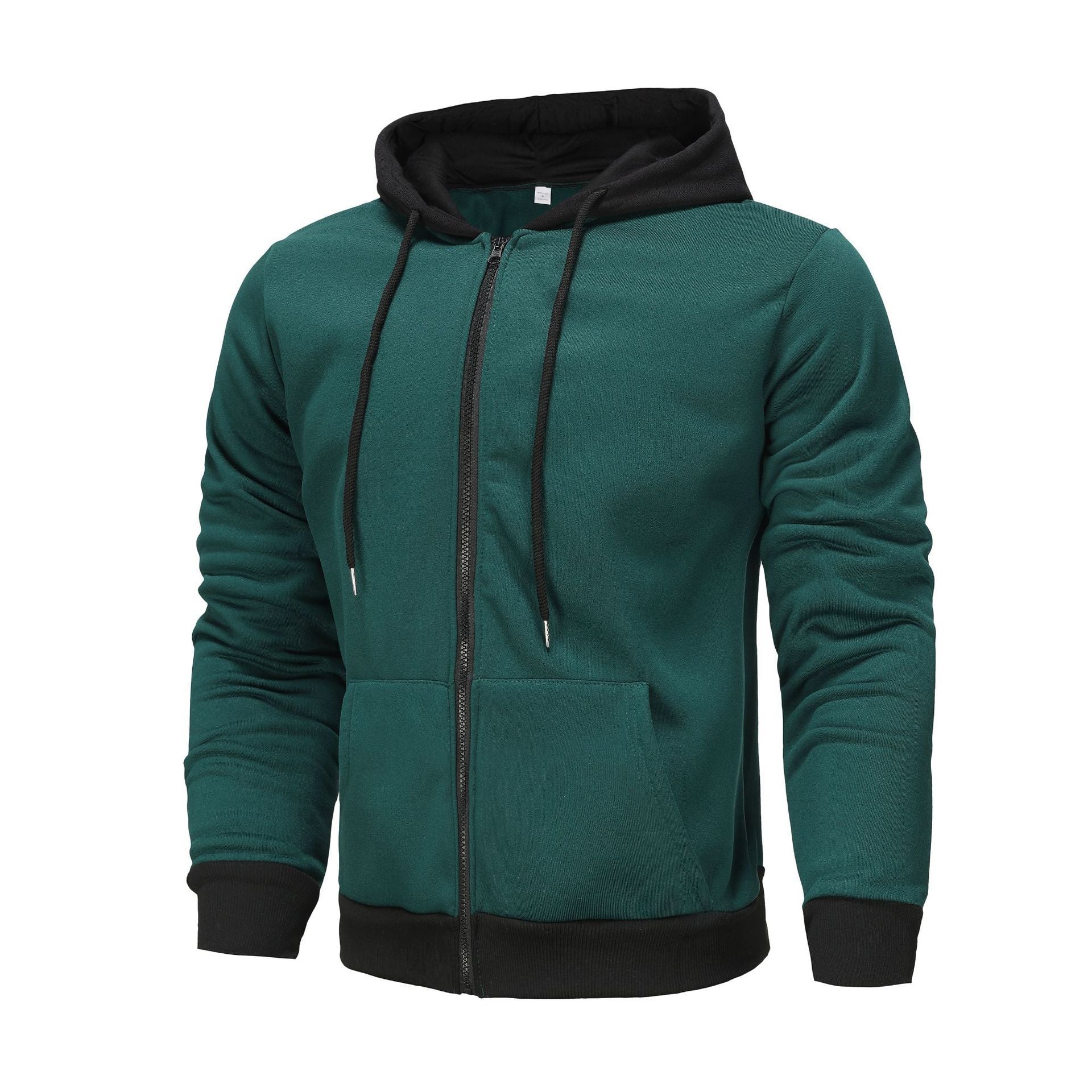 Sporty Outerwear Hoodie