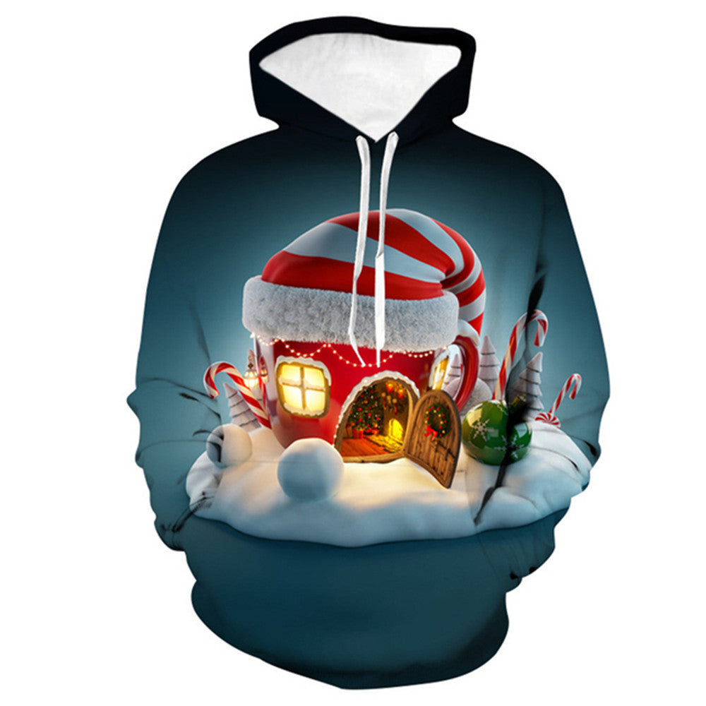 Christmas Mix 3D Printed Pullover Hoodie