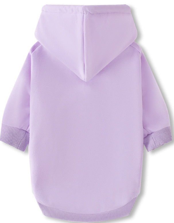 Solid Cotton Hoodie