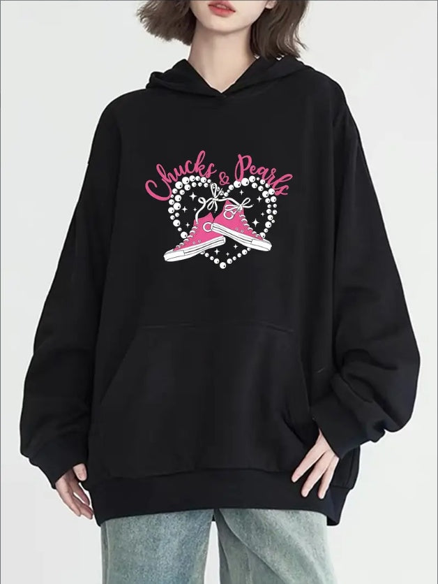 Chucks & Pearls Hoodie
