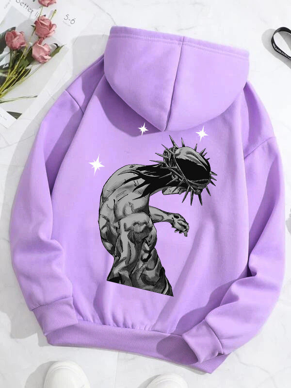 Jesus Print Hoodie