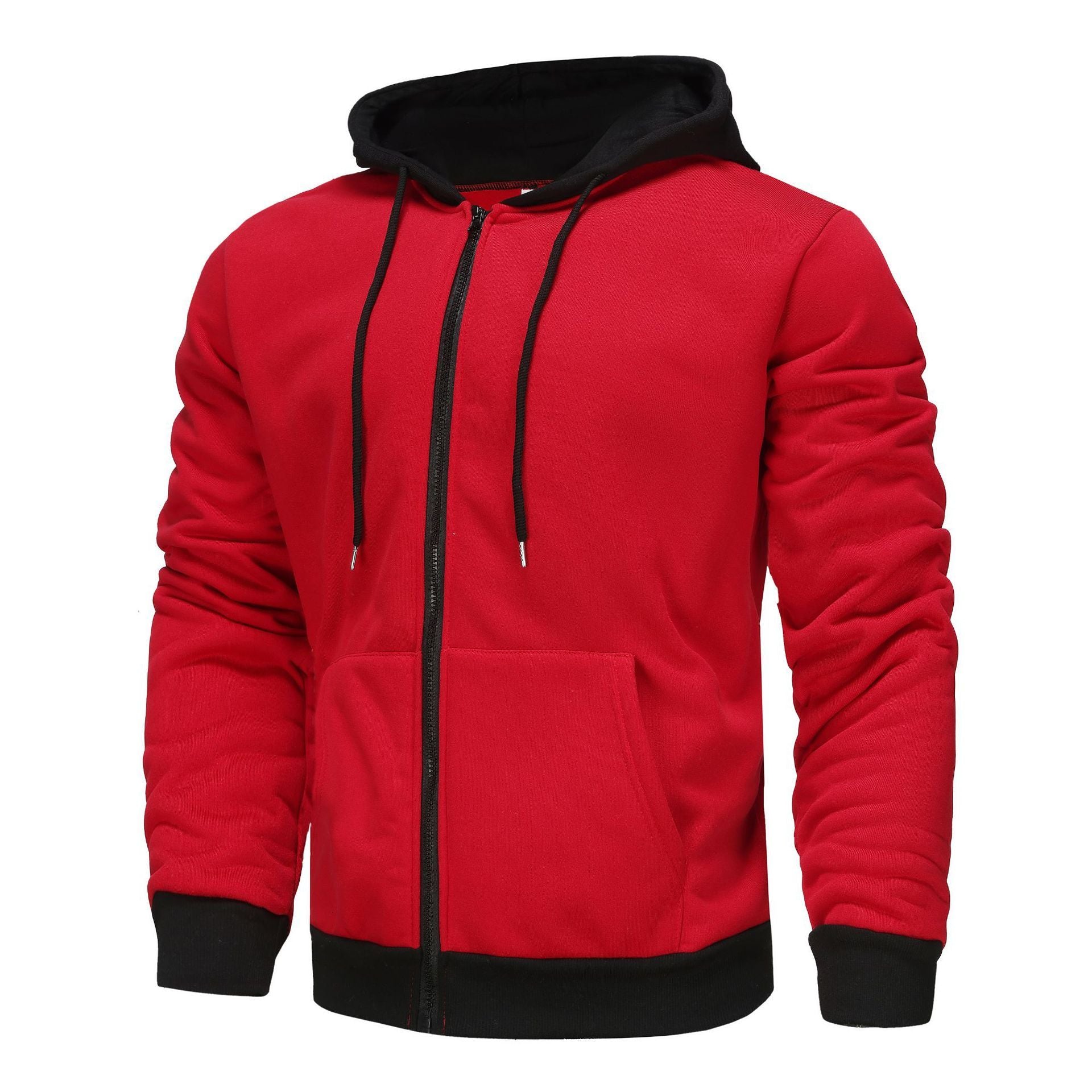Sporty Outerwear Hoodie