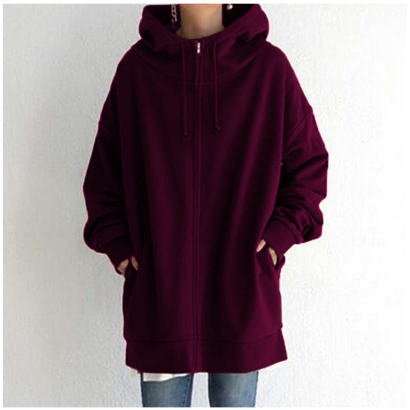 Fuzzy Full-Zip Hoodie