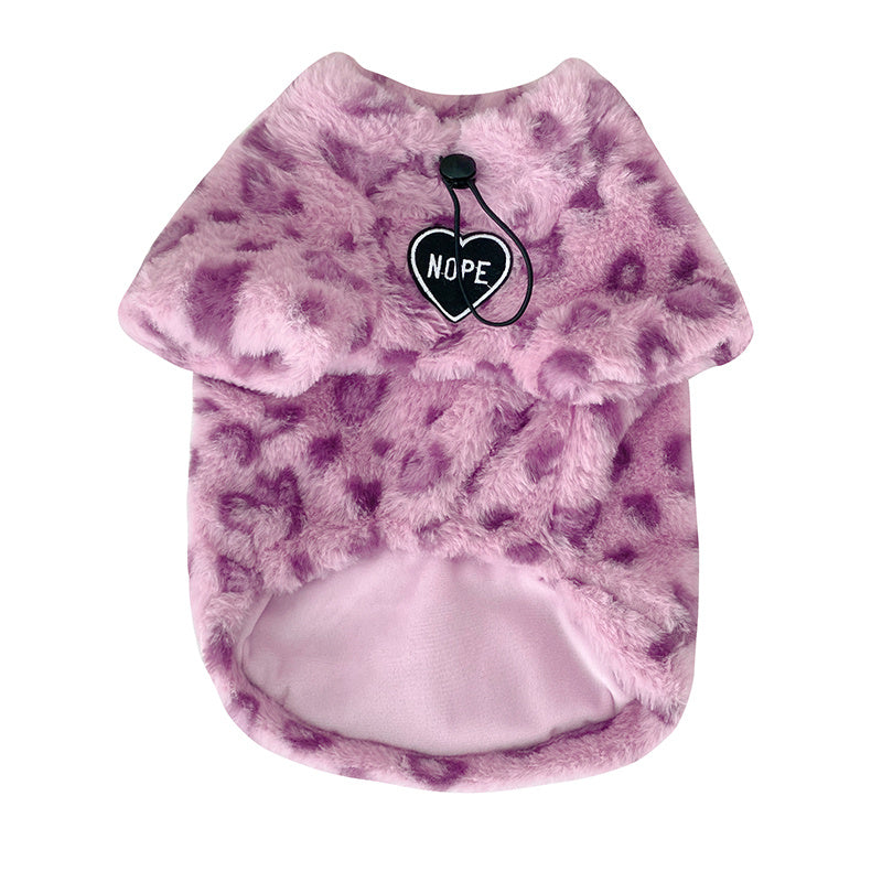 Thick Plush Dog/Cat Hoodie