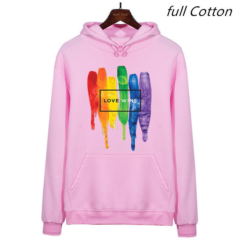 Pride Lgbt Cotton Fleece Hoodies