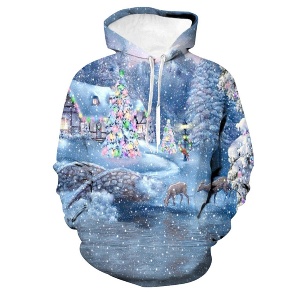 Christmas Mix 3D Printed Pullover Hoodie