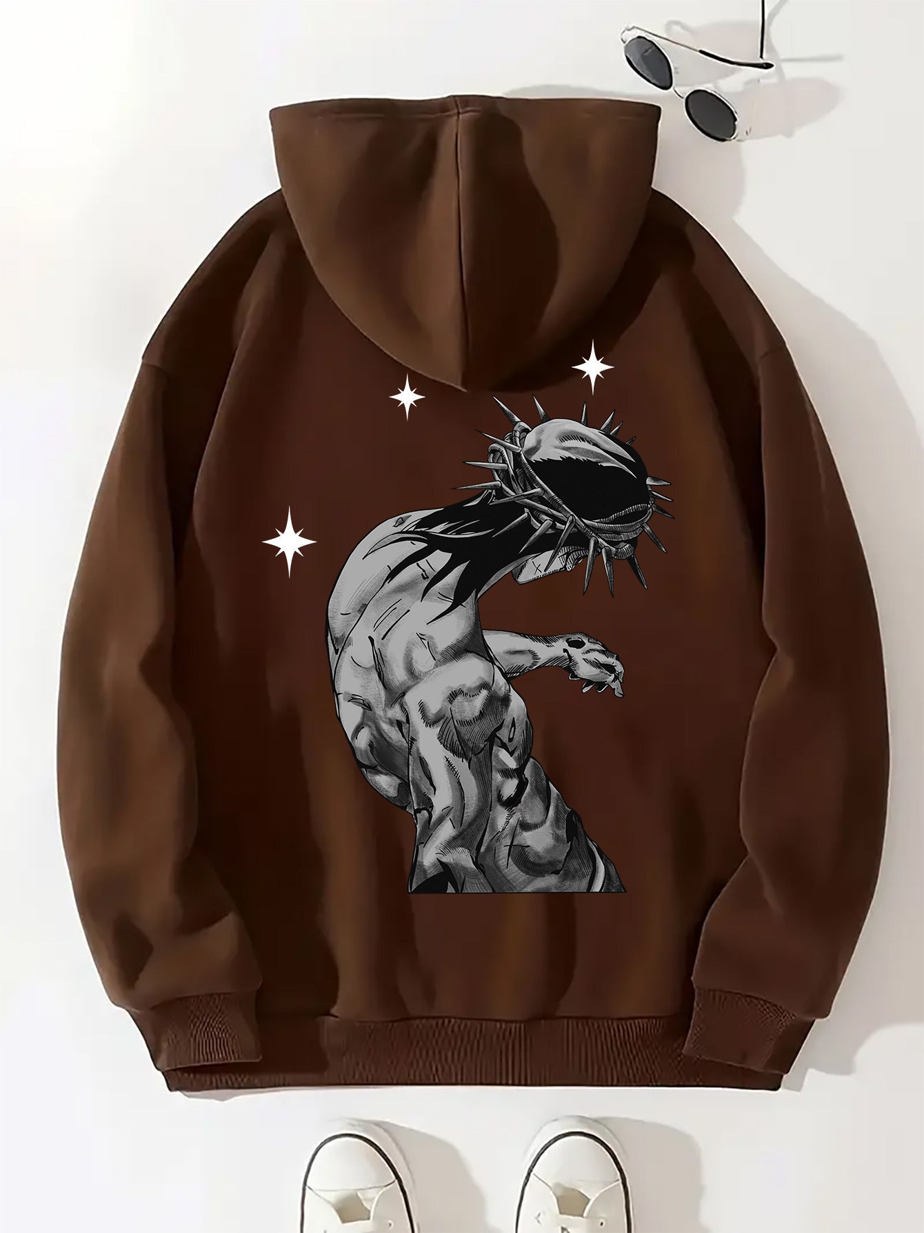 Jesus Print Hoodie