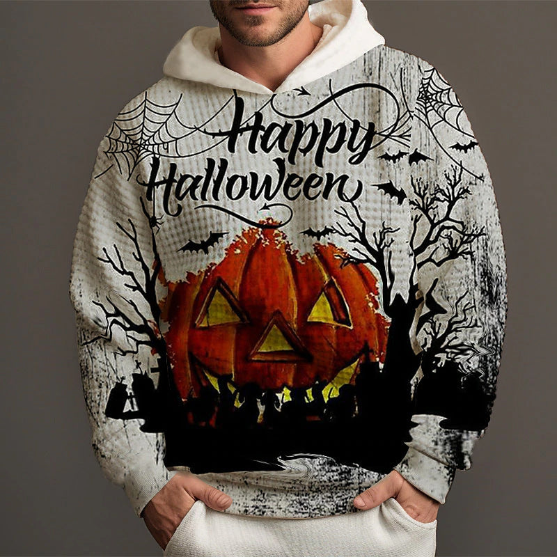 Halloween 3D Printed Pumpkin Hoodie