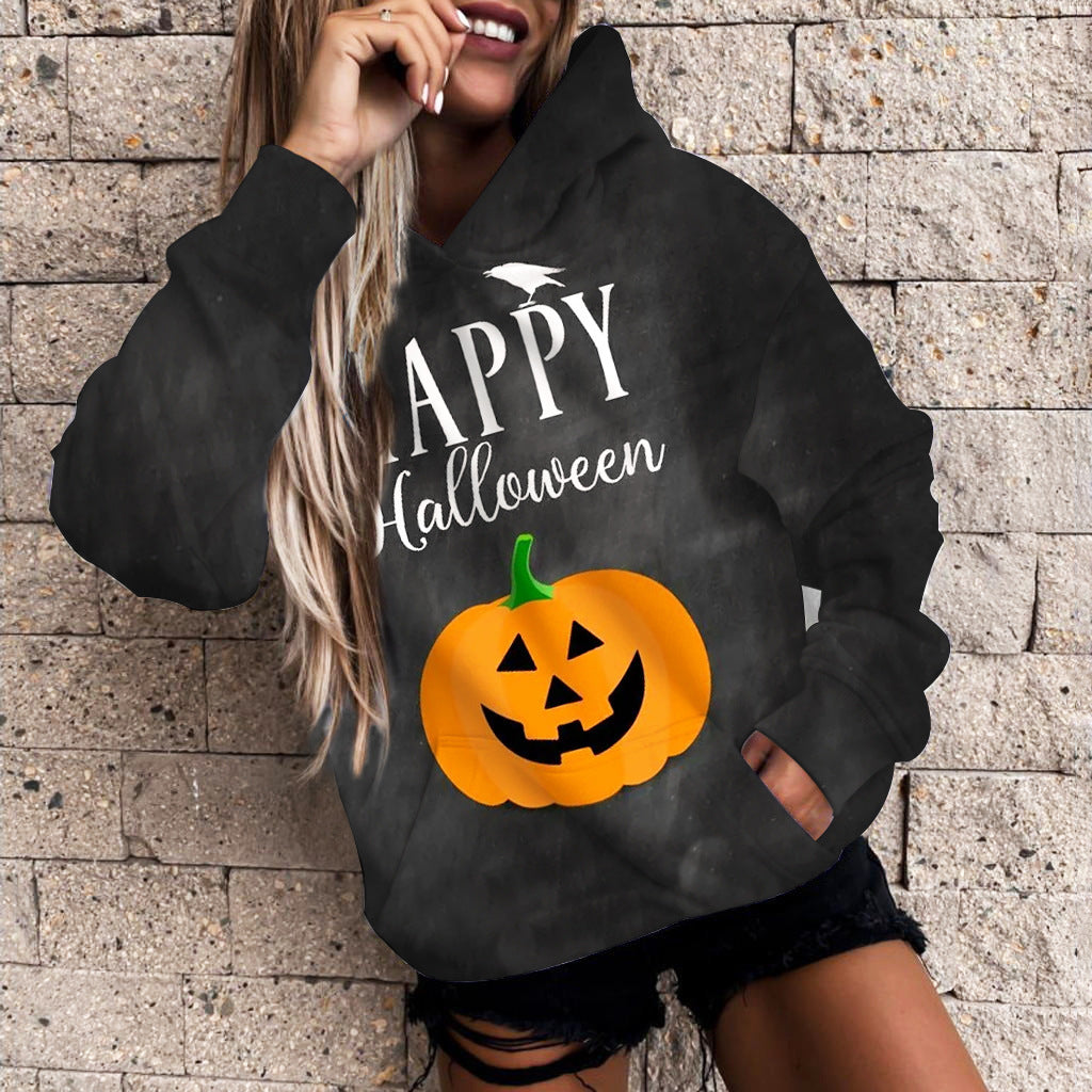 Halloween Pumpkin 3D Print Casual Hoodie