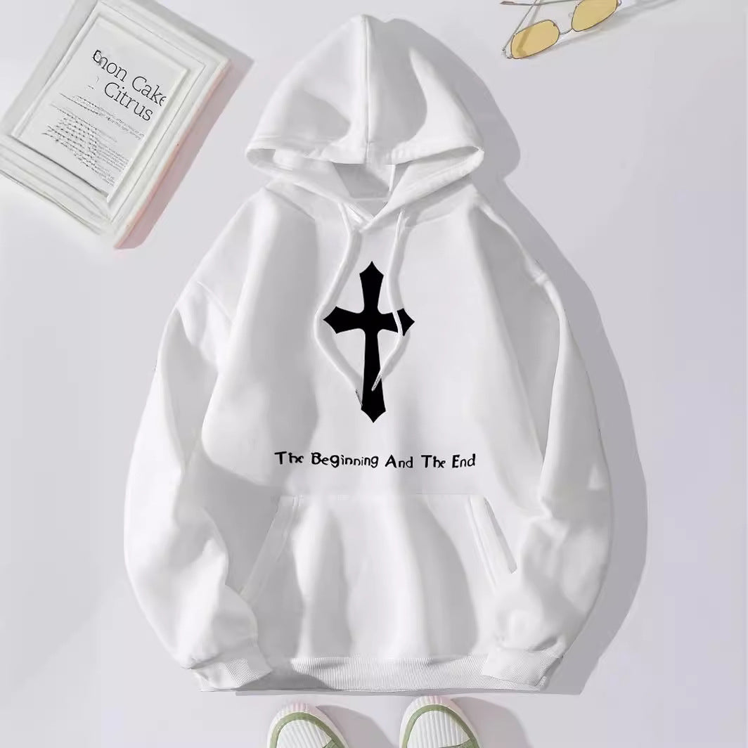 Jesus Print Hoodie