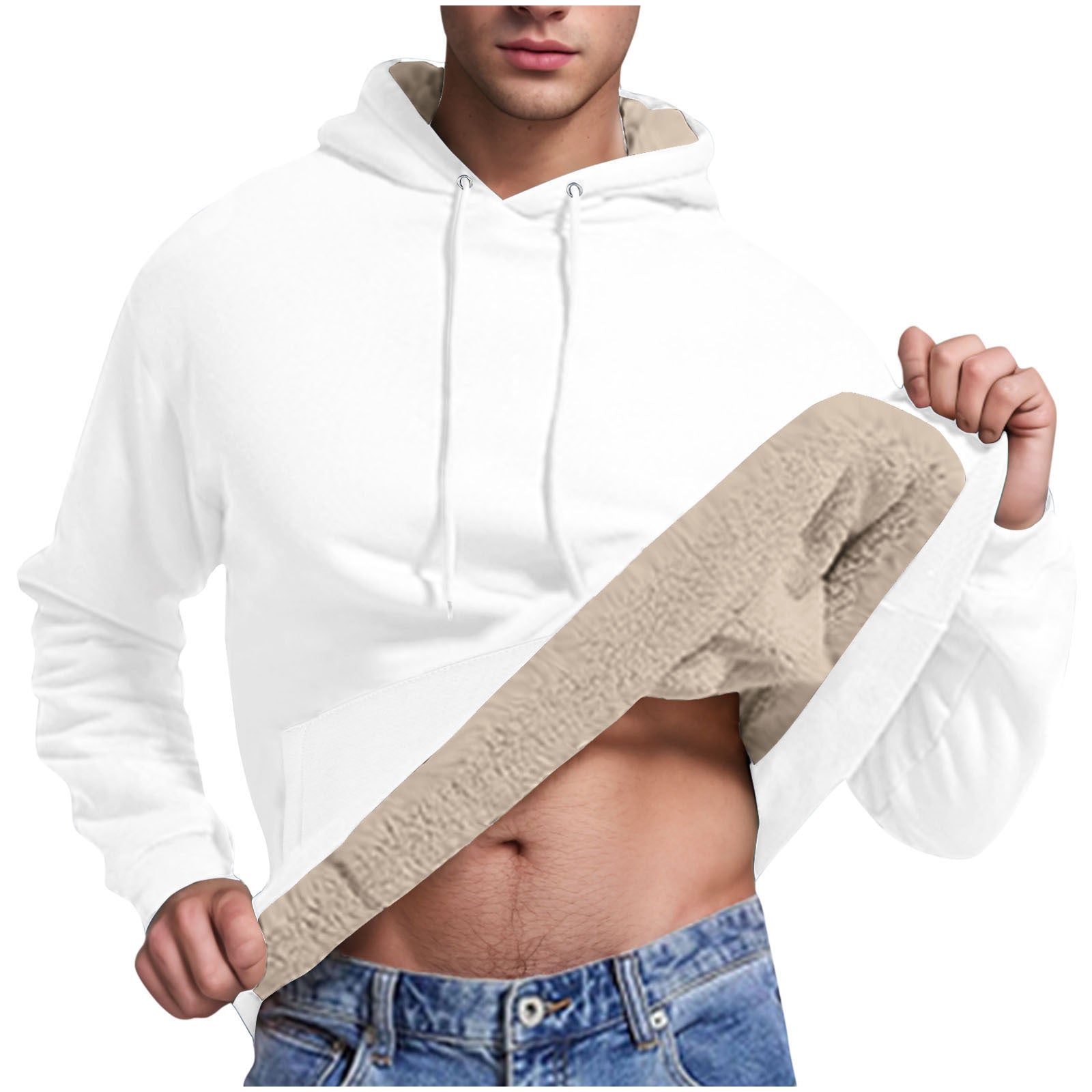 Cold Protection Cashmere Hoodie
