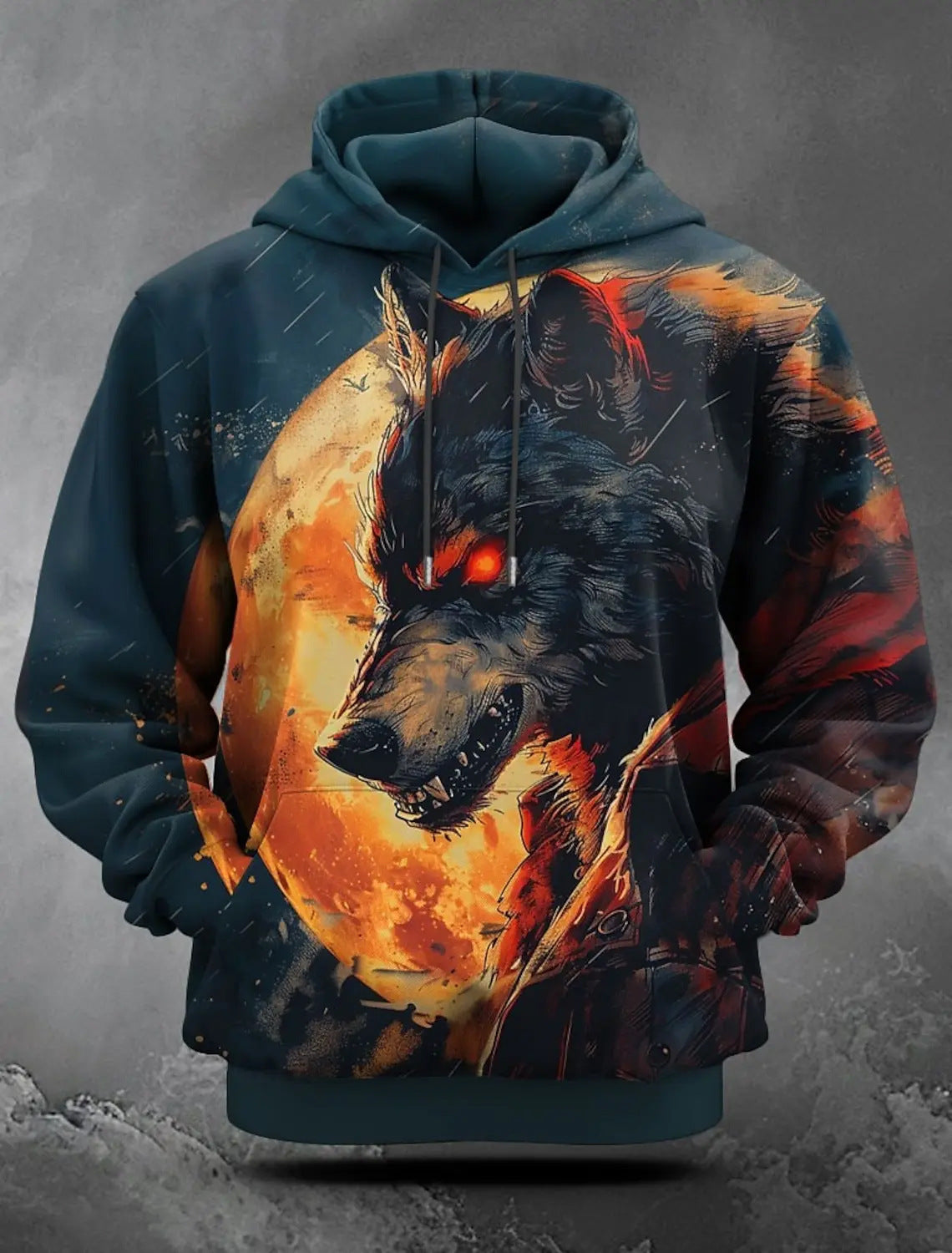 Horror Pumpkin Head 3D Hoodie