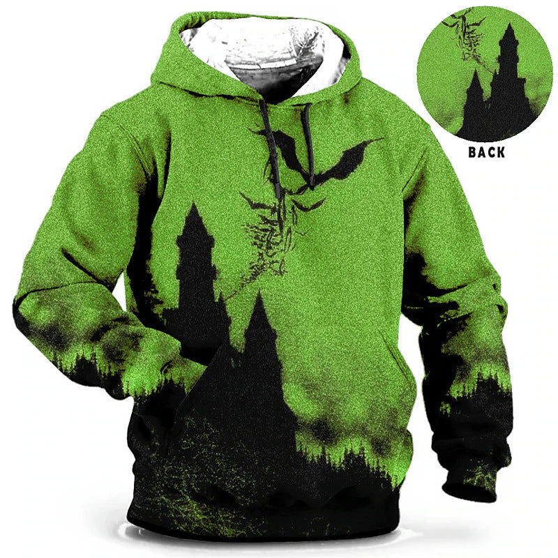 Halloween 3D Printed Pumpkin Hoodie