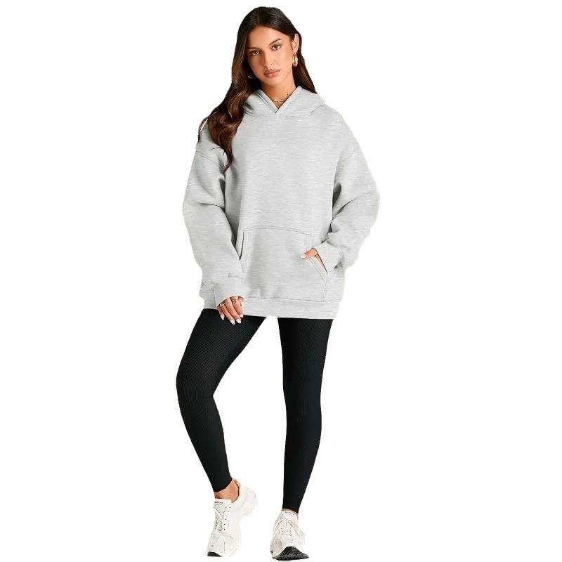 Oversized Drop-shoulder Hoodie